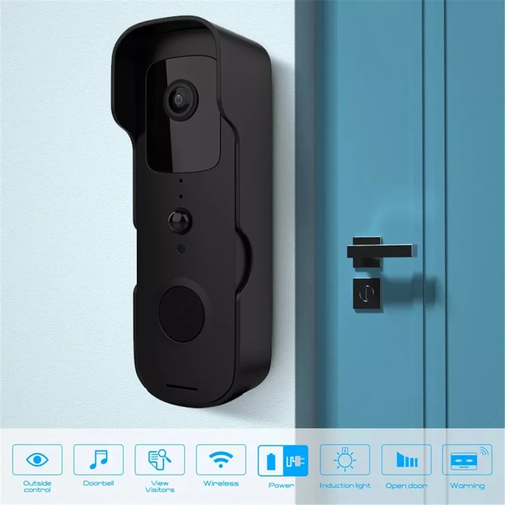 1080P HD Video Doorbell Camera WiFi Wireless Doorbell Smart Home DoorBell Outdoor Video Intercom Doorbell Home Security Camera enlarge