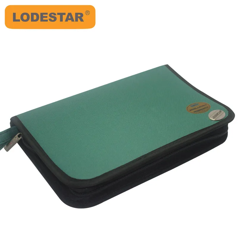 

LODESTAR Portable Tool Kit Wrenches Screwdrivers Pliers Metal Parts Bag Multi-function Canvas Waterproof Storage Hand Tool Bag