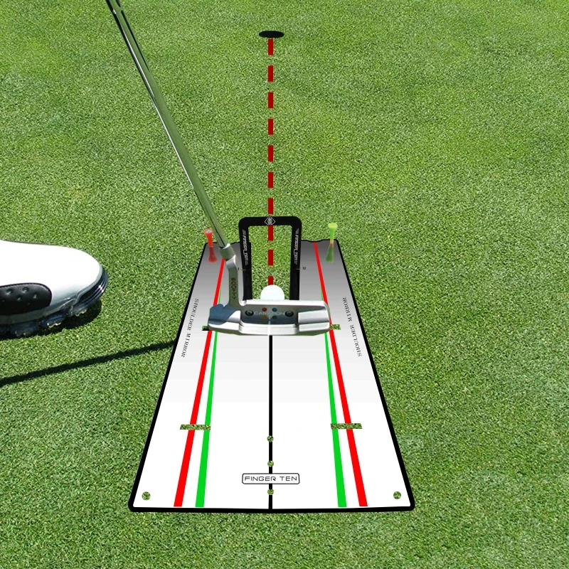

Indoor Outdoor Use Golf Putting Mirror Alignment Training Aid Tool Arm Band Trainer Practice Gate
