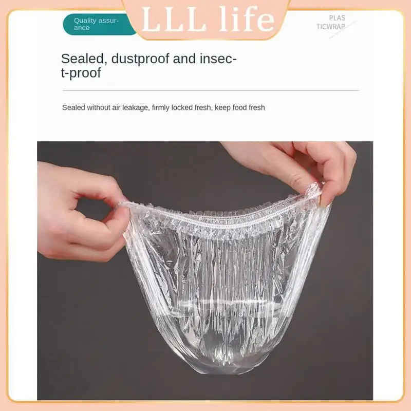 

Fresh-keeping Elastic Plastic Wrap Packaging Plastic Food Cover Wrap For Dishes Plate Stretch Film Bag Kitchen Storage Gadgets