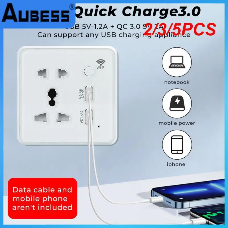 

2/3/5 шт., универсальное быстрое зарядное устройство с 2-мя Usb-портами
