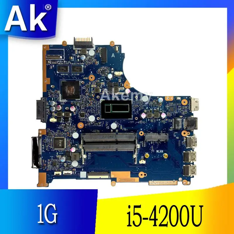 

AK PU451LD PU451 PU451L Laptop Motherboard i5-4200U 1G video memory PU451LD motherboard REV2.0 100% tested