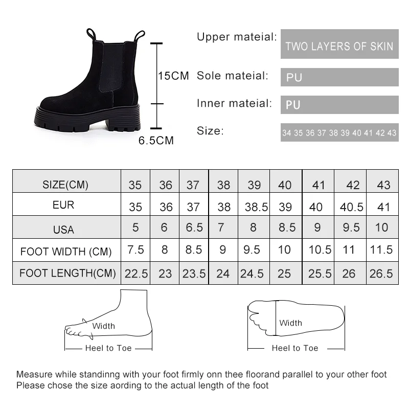 AIYUQI Chelsea Boots Women Fall 2023 New Platform Short Boots Women Fashion British Style Genuine Leather Ankle Boots Women