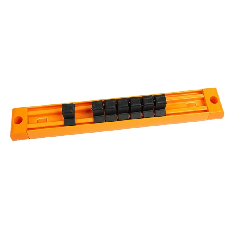 Стойка для держателя головки с 6/7 стальными зажимами прорезей. сверл. Держатель