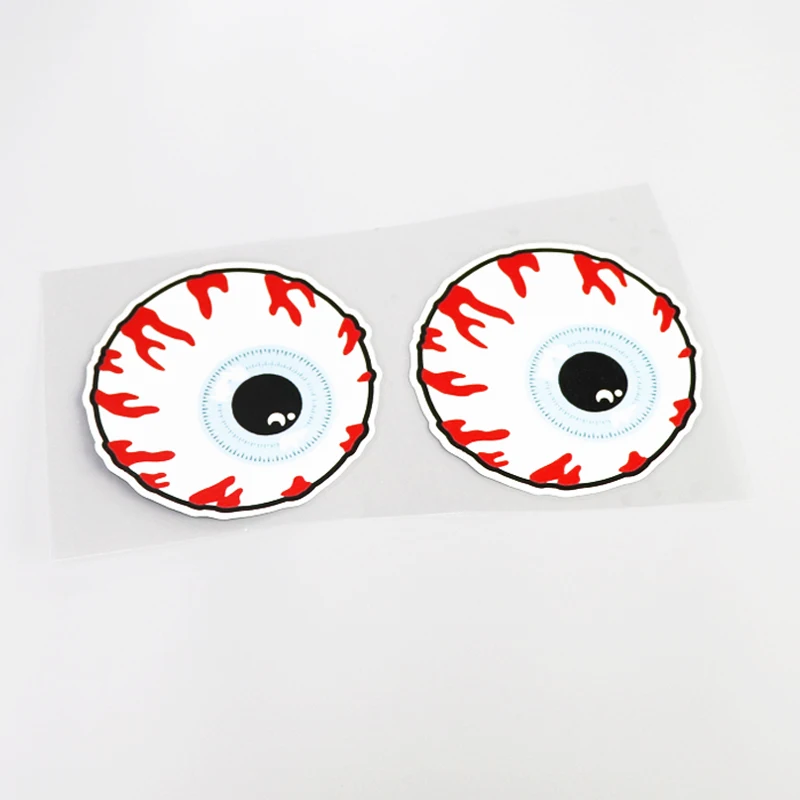 

2X Personality High-quality Eyes Car Sticker Decal PVC 10CM*10CM