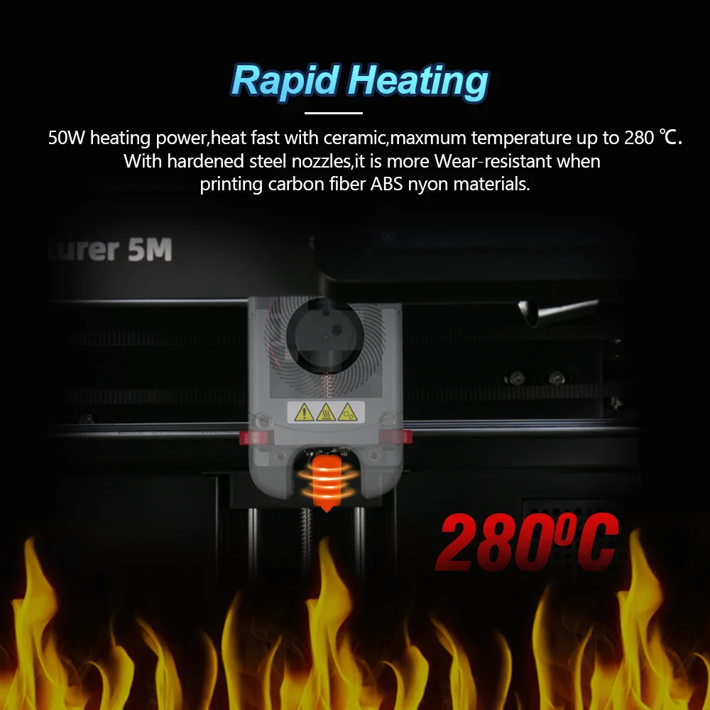 Сменная насадка для Flashforge Adventurer 5M/5M Pro Hotend AD5M