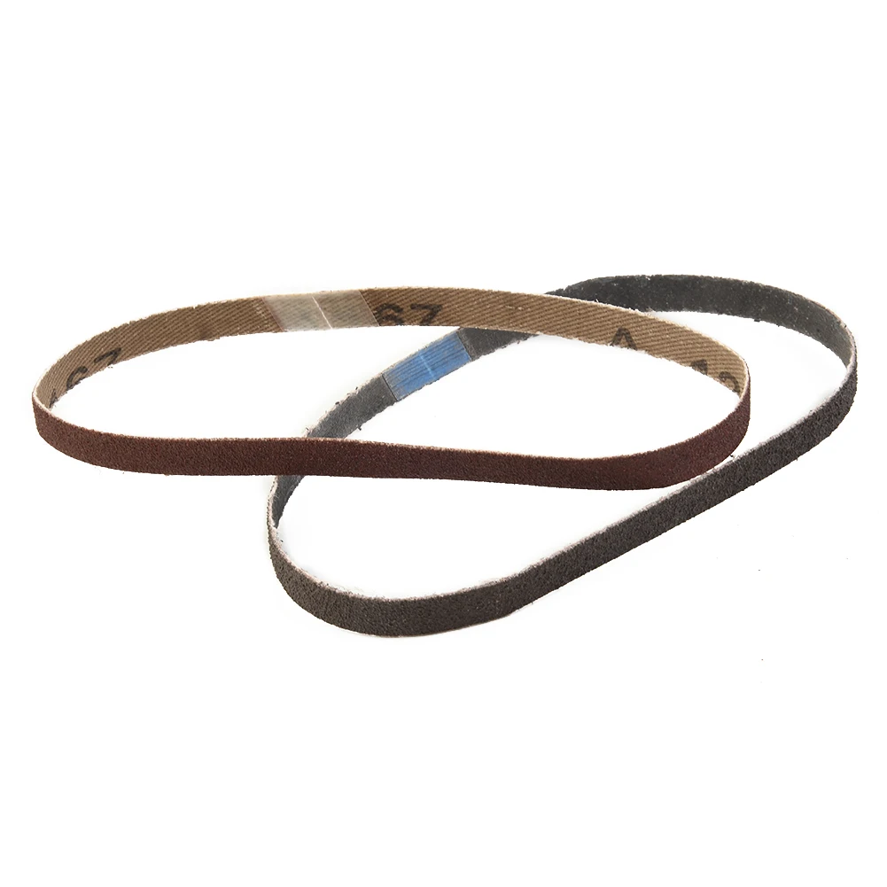 

25pcs Sanding Belts 330x10mm Air Finger Sander Abrasive Sanding Belt 60 80 100 120 Grit Pack Brand New Sand Belts