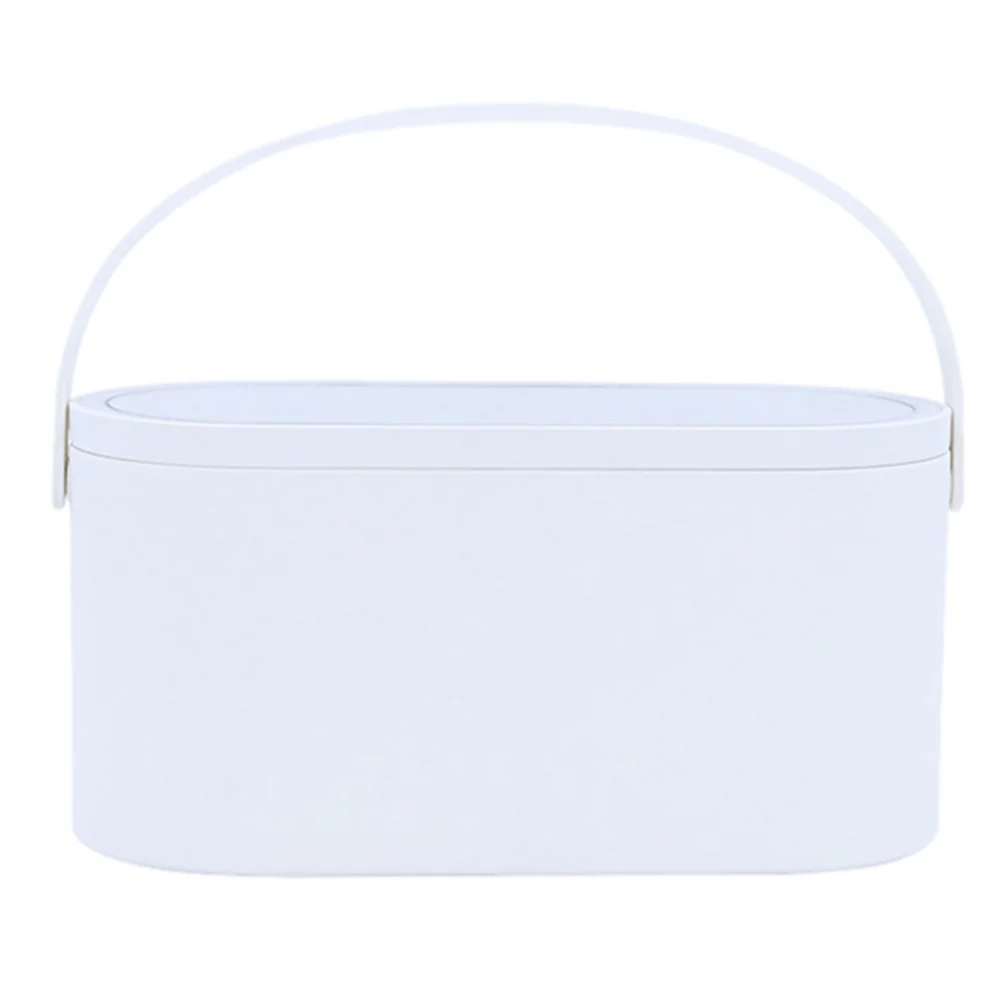 

1pc Multipurpose Portable Makeup Cosmetics Storage Case with LED Light Mirror