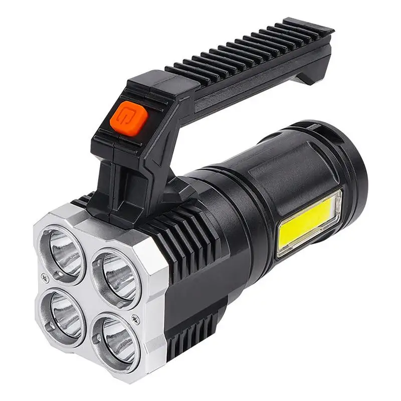 

Rechargeable Flashlight High Powered Flashlight Camping Lights With Various Dimming Methods USB Chargeable Bright Portable Lamp