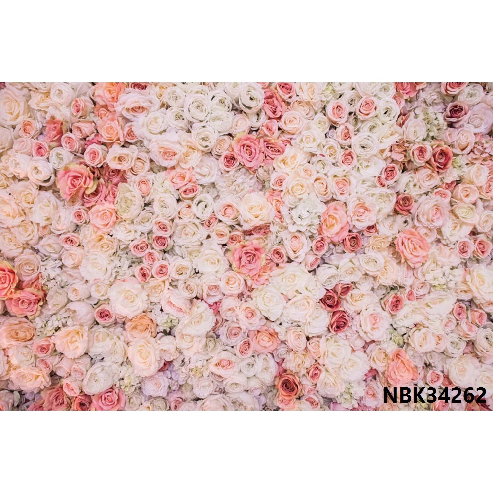

Flower photo background floral wedding bride baby shower birthday party decoration photography background photo studio banner pr