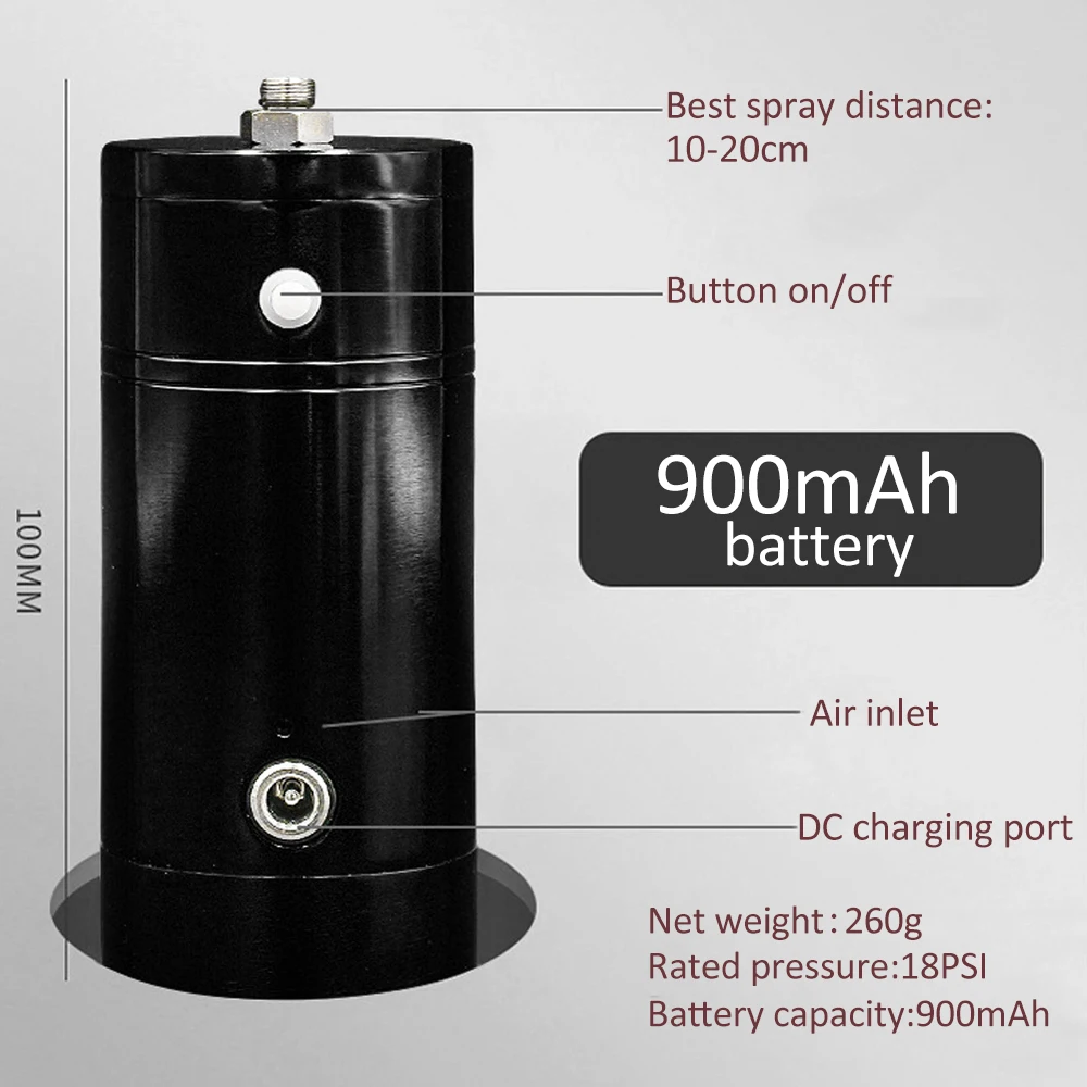 Профессиональный набор аэрографа пистолет-распылитель для макияжа с