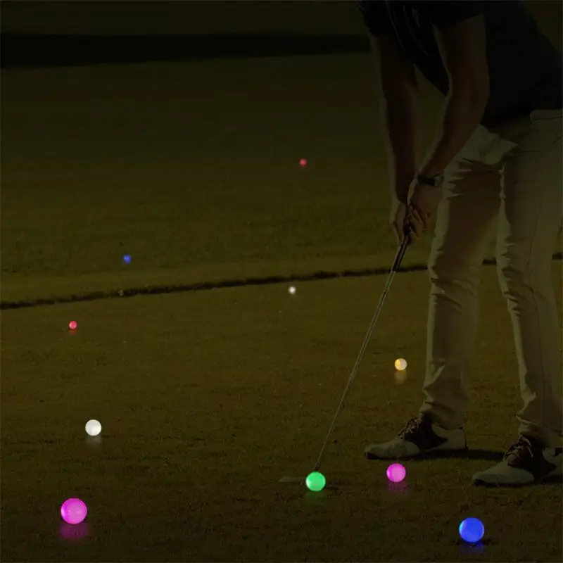 

Golf High Energy Elastic Core Red Luminous Ball Better Hitting Feel Beehives Reduce Drag Glowing Ball Golf Stuff Golf Toys Green