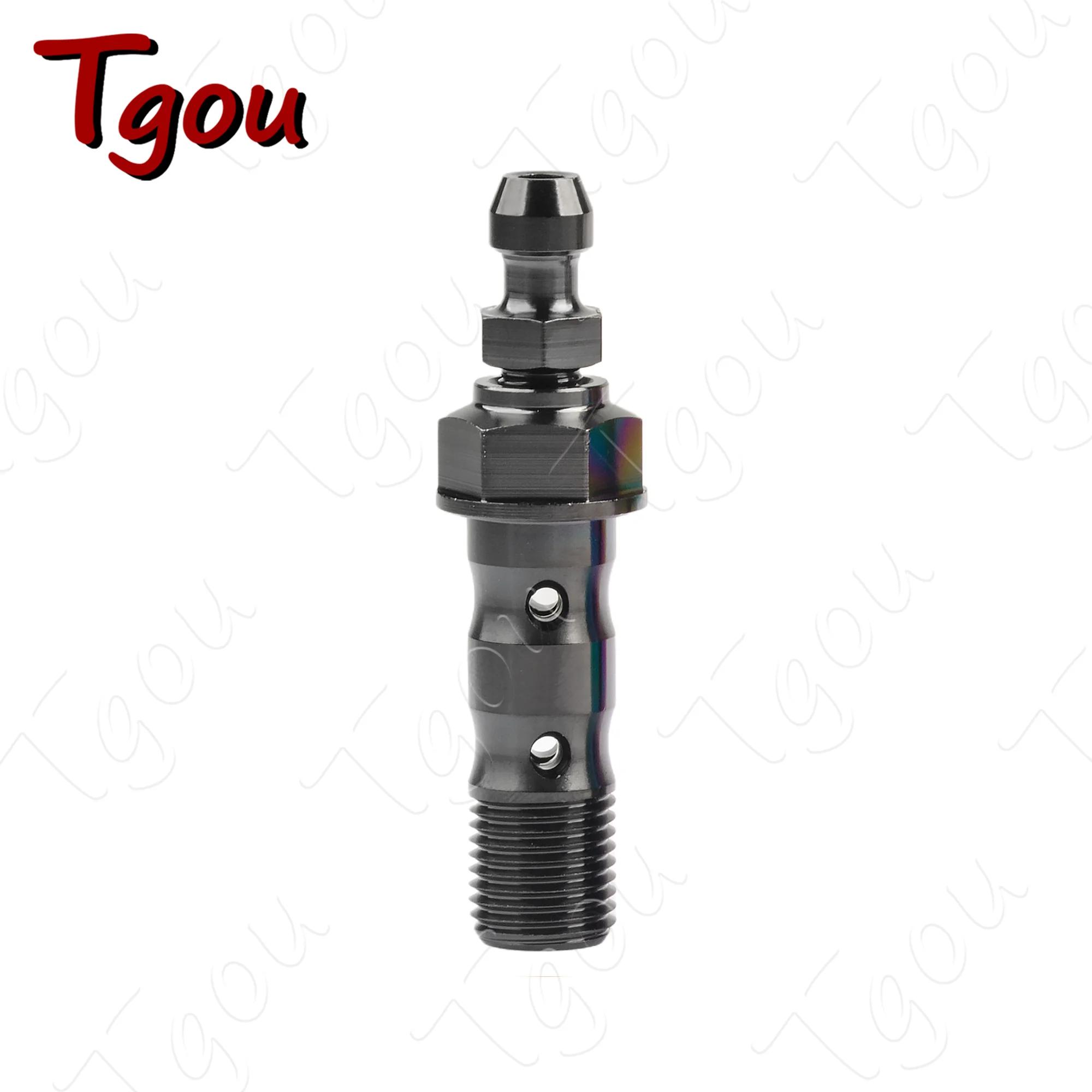 

Tgou Титан M10 Шаг 1,0/1,25 мм Болт-банджо с двойным отверстием Винт для сливного масла мотоцикла с пропускным клапаном для тормозного суппорта