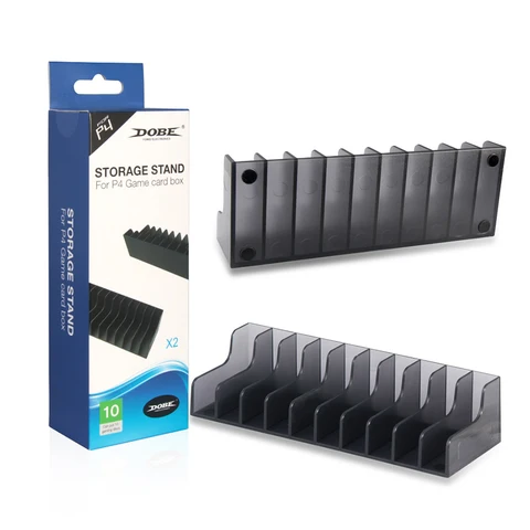 Подставка для дисков Upingzi черная 2 шт  для PS5 PS4/Slim/Pro