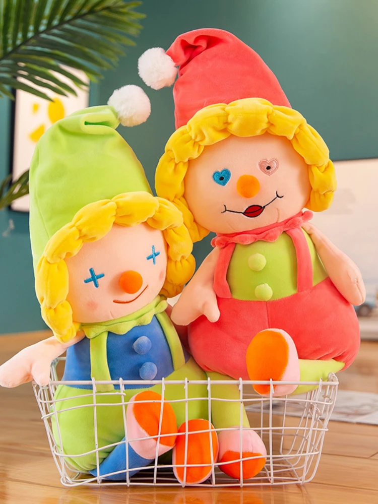 Лидер продаж Детская плюшевая кукла клоуна 40 см 60 Успокаивающая подушка для