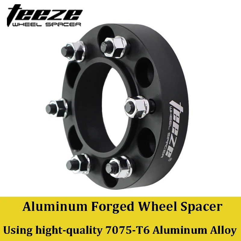 TEEZE 6 Lug Forged Hubcentric Wheel Spacer, PCD 6x139.7,CB 106mm,12x1.5 For Infiniti Lexus