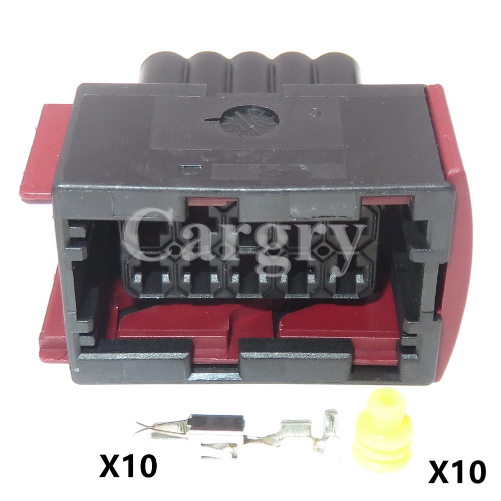 1 комплект 10P 1-962352-1 автомобильный стартер лампа проводка водонепроницаемый разъем для Buick Peugeot 1-965423-1 1 1-967240-1 Автомобильная фара разъем