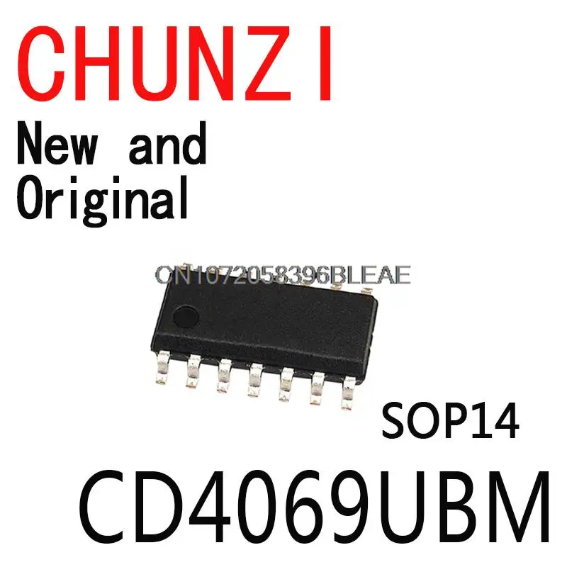 Новые и оригинальные SOP14 CD4069 SOP-14 SOP CD4069UBM, 10 шт.
