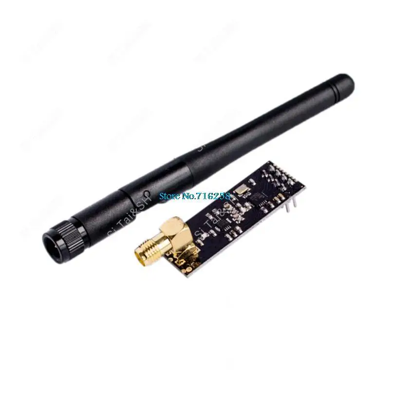 

10 комплектов, специальные акции, беспроводные модули NRF24L01 + PA + LNA на расстояние 1100 м (с антенной)