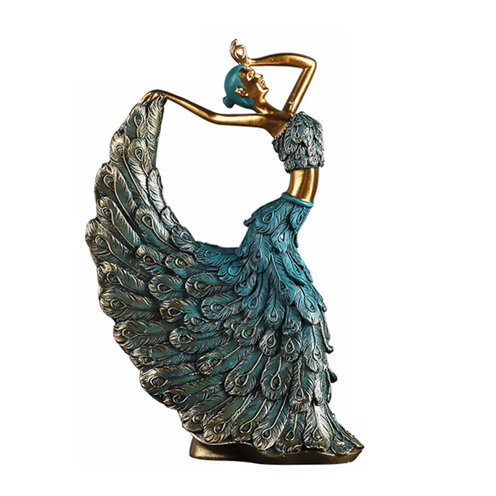 

Statue Dancer Dancing Girl Resin Figurine Sculpture Figurines Decor Ornament Home Couple Decorations Beauty Sculptures Modern