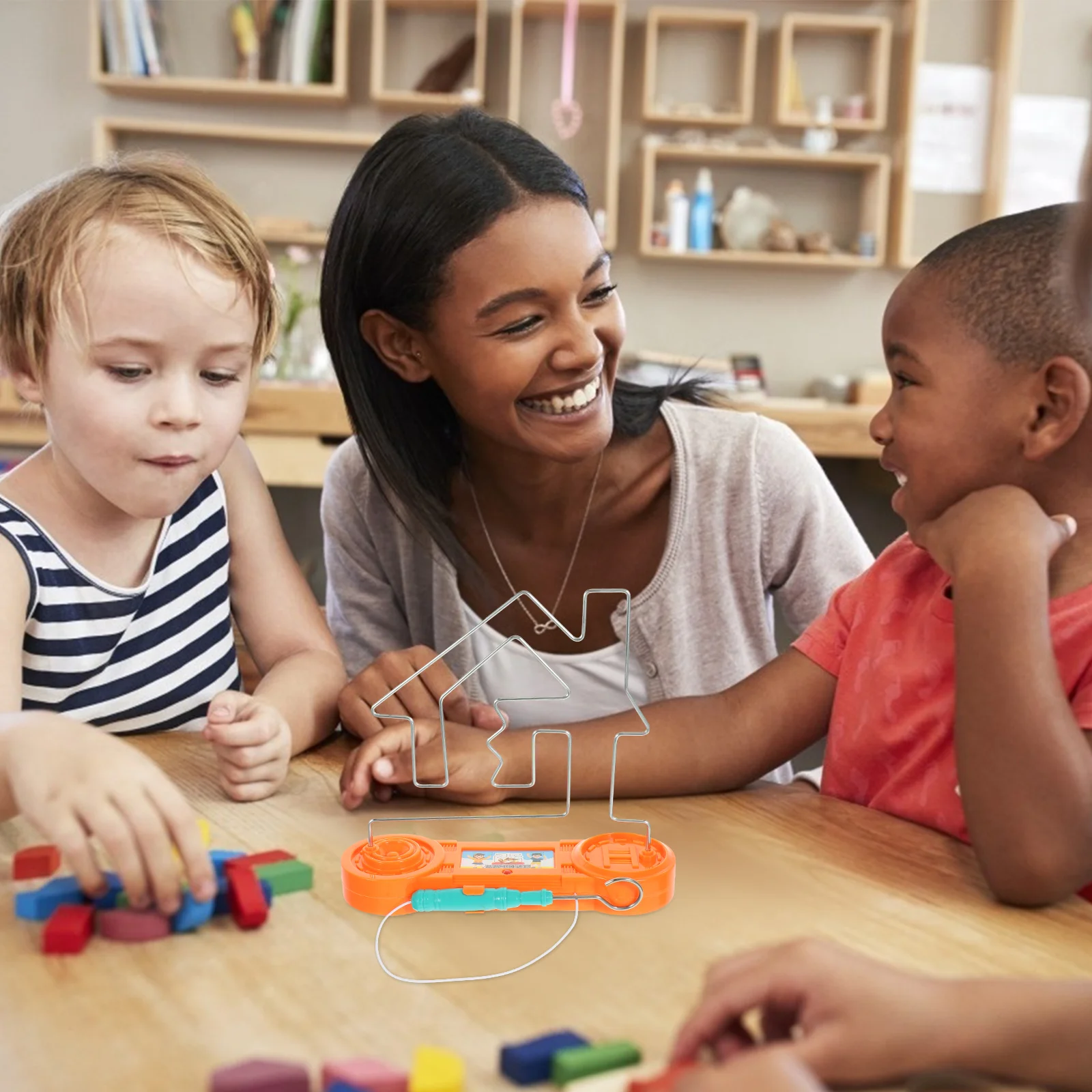 Лабиринт игрушки детский лабиринт электрический сенсорный удар ранняя