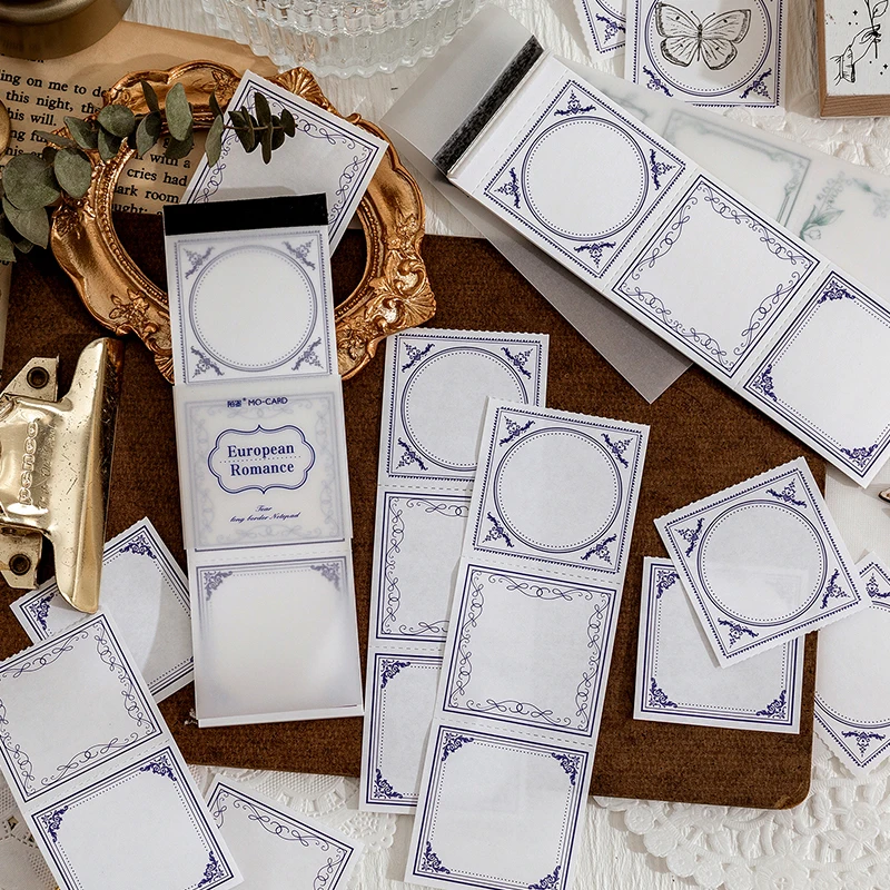 

30 шт., длинная записная книжка в стиле ретро