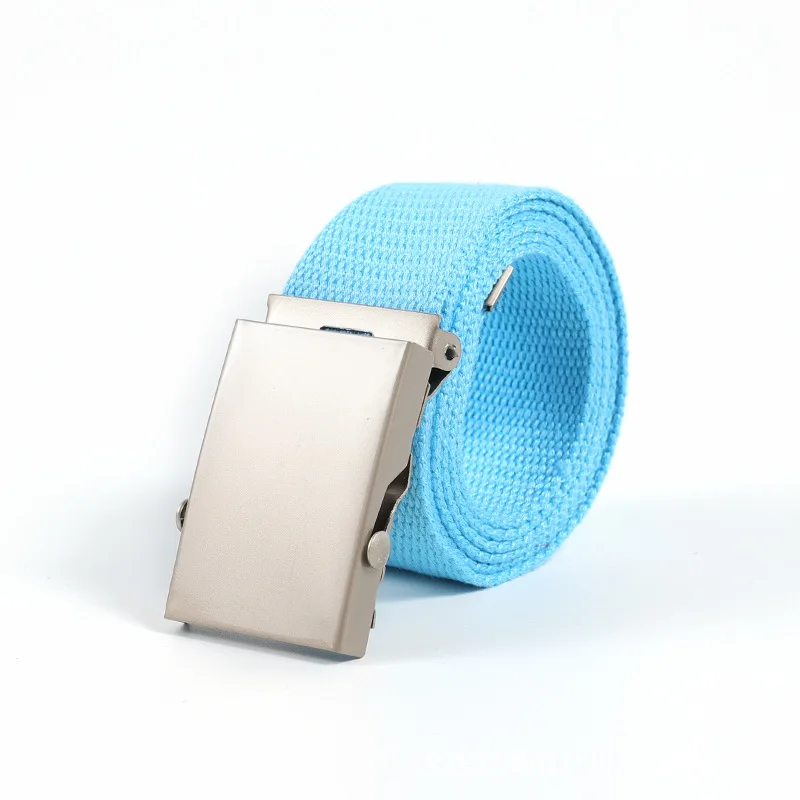 

Mens Belts Fashion Unisex Trousers Belts Canvas Belt Breathable Outdoor Tactical For Jeans Adjustable Waist Belt 130cm women