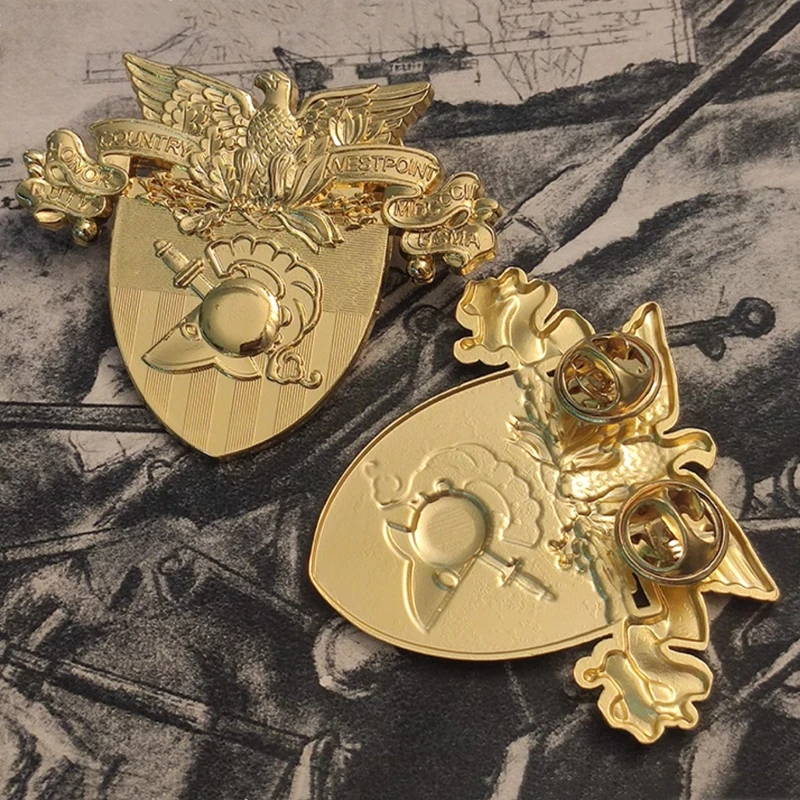 Американская медаль Westpoint Mdccci USMA Академия шлем щит заслуженный страна честь