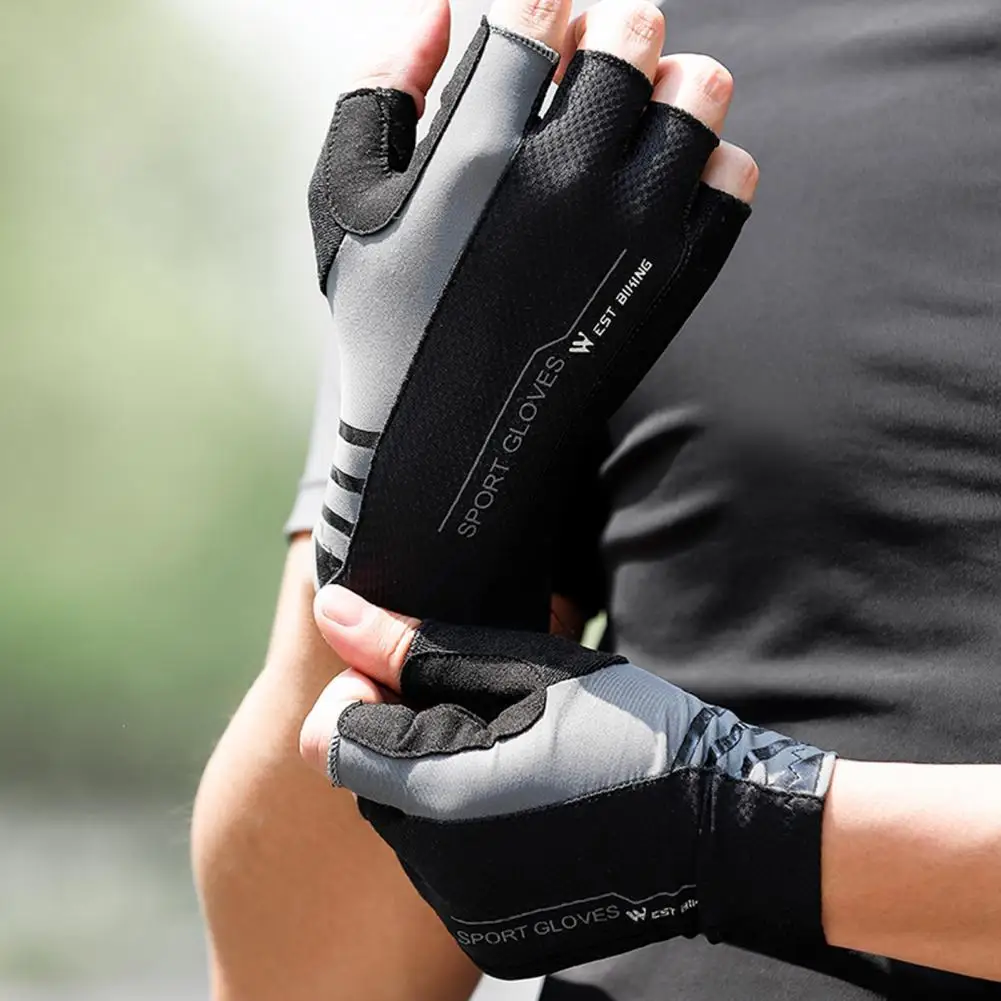 

1 пара, легкие дышащие спортивные перчатки с пряжкой, 4 цвета