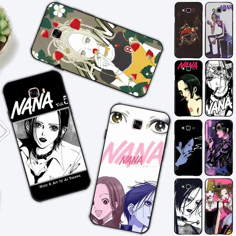 

TOPLBPCS Nana Anime Phone Case for Samsung J 2 3 4 5 6 7 8 prime plus 2018 2017 2016 core