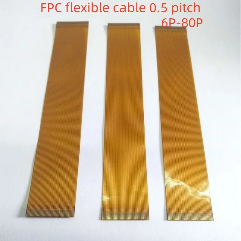 

FPC кабель 0.5 мм шаг 10P14P16P18P 20P24P30P40P50P60P 80P LVDS MIPI