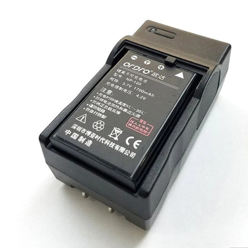 Аккумулятор Ordro NP120 NP180 NP40 для камер
