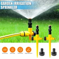 1pc garden auto irrigation system multi functional adjustable 360 degree sprinklers practical outdoor lawn watering tools