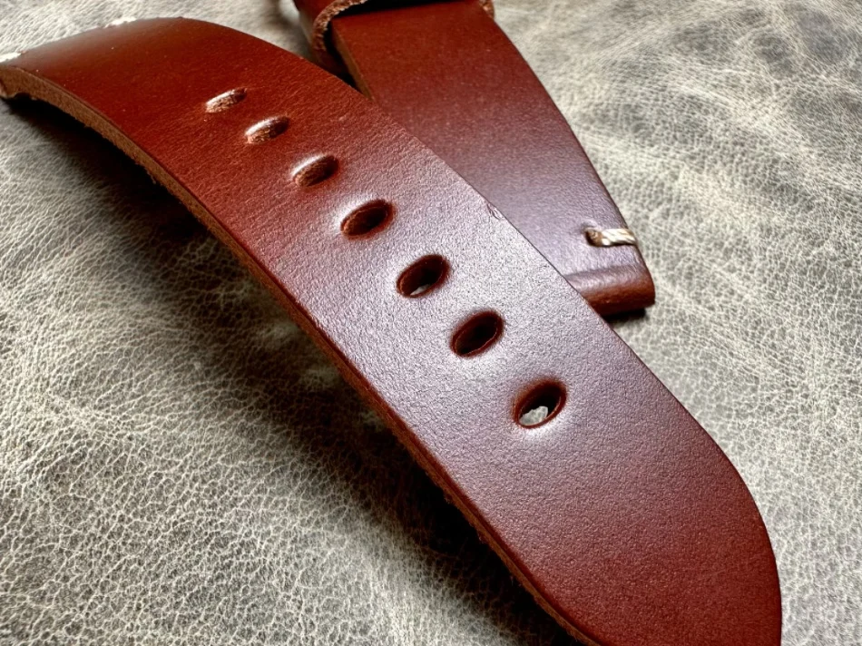 

Ремешок для часов ручной работы, однослойный браслет из натуральной воловьей кожи в стиле ретро, 20 мм, 21 мм, 22 мм