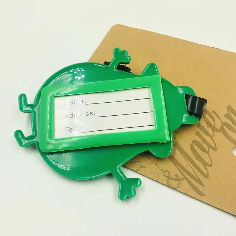 Дорожные аксессуары для багажа с принтом авокадо бирка из силикагеля держатель