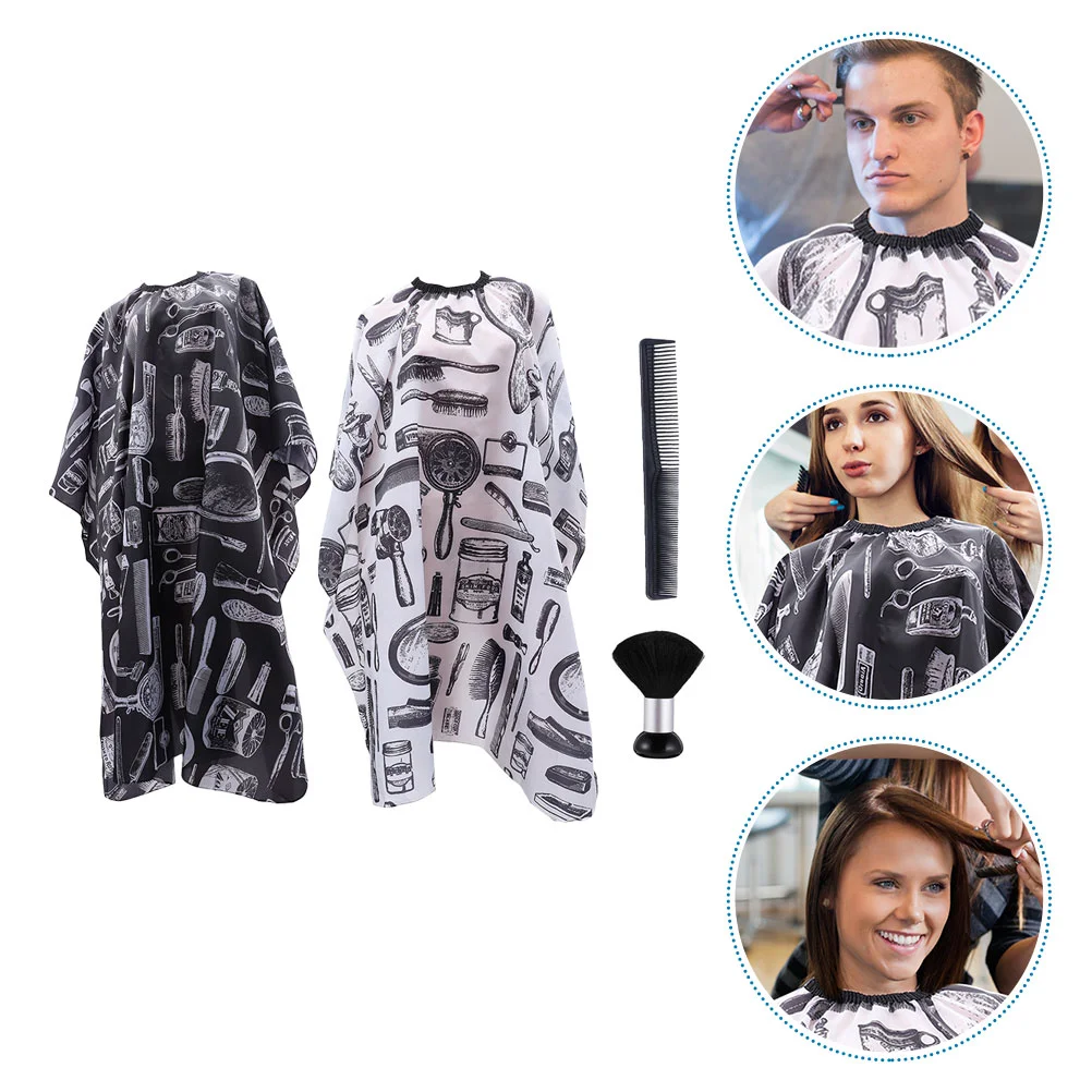 

Barber Cape Barbershop Professional Salon Gown Clothing Protector Hairdressing Supplies