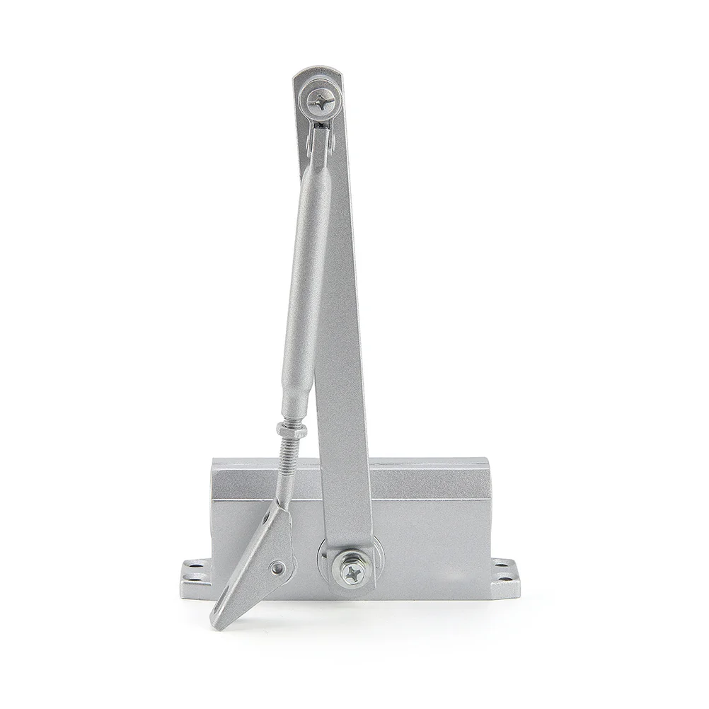 

Adjustable 45-60kg Heavy Duty Fire Rated Overhead Door Opener Closer Close (Silver)