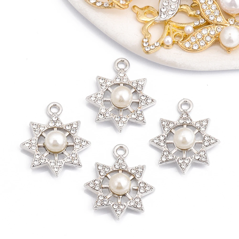 10 шт. подвеска в виде цветка кролика