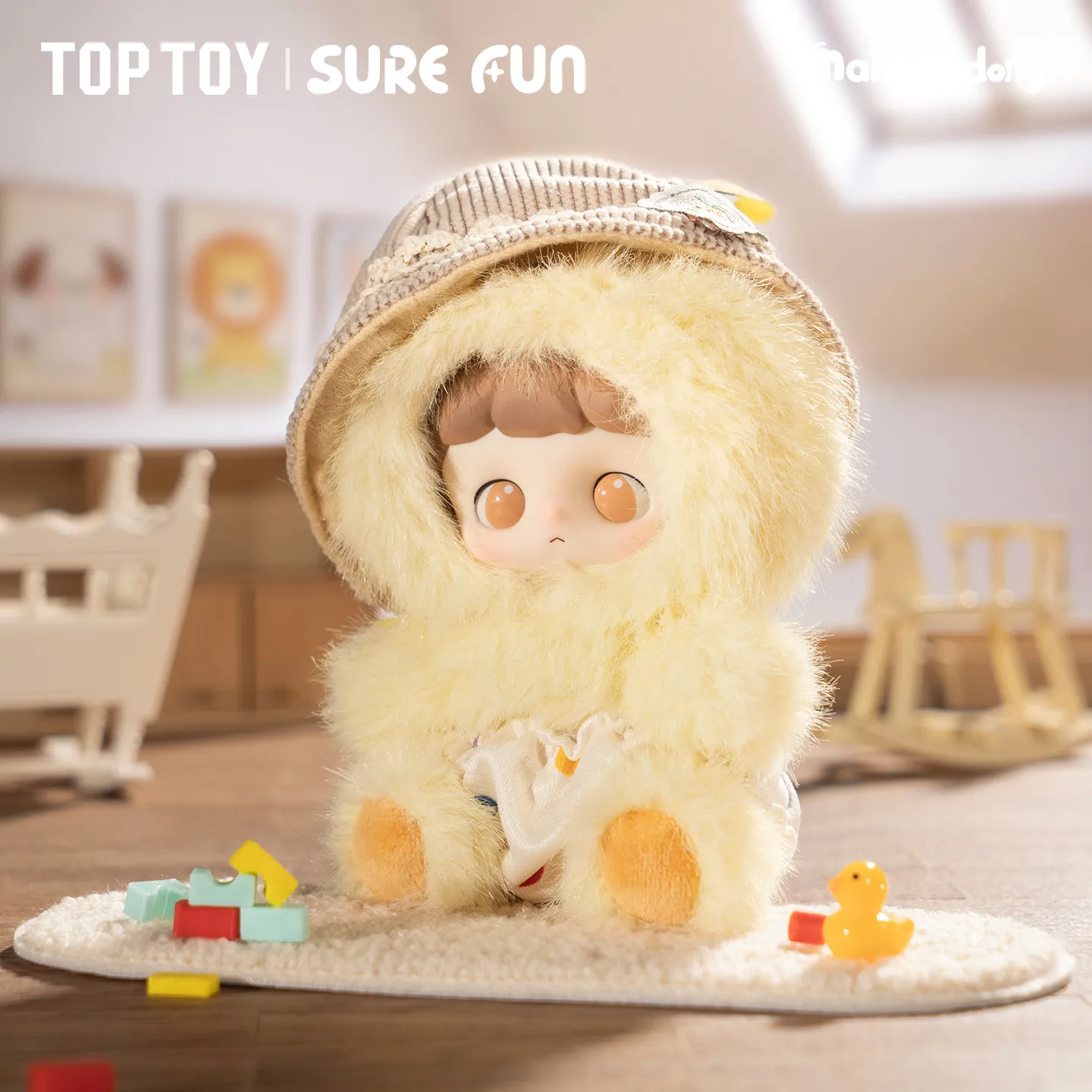 Фото TOPTOY Серия Maidong Dongnuan Mutongyu: Виниловые плюшевые фигурки в закрытых коробках, милые модные коллекционные куклы, настольные украшения, креативные подарочные наборы №3