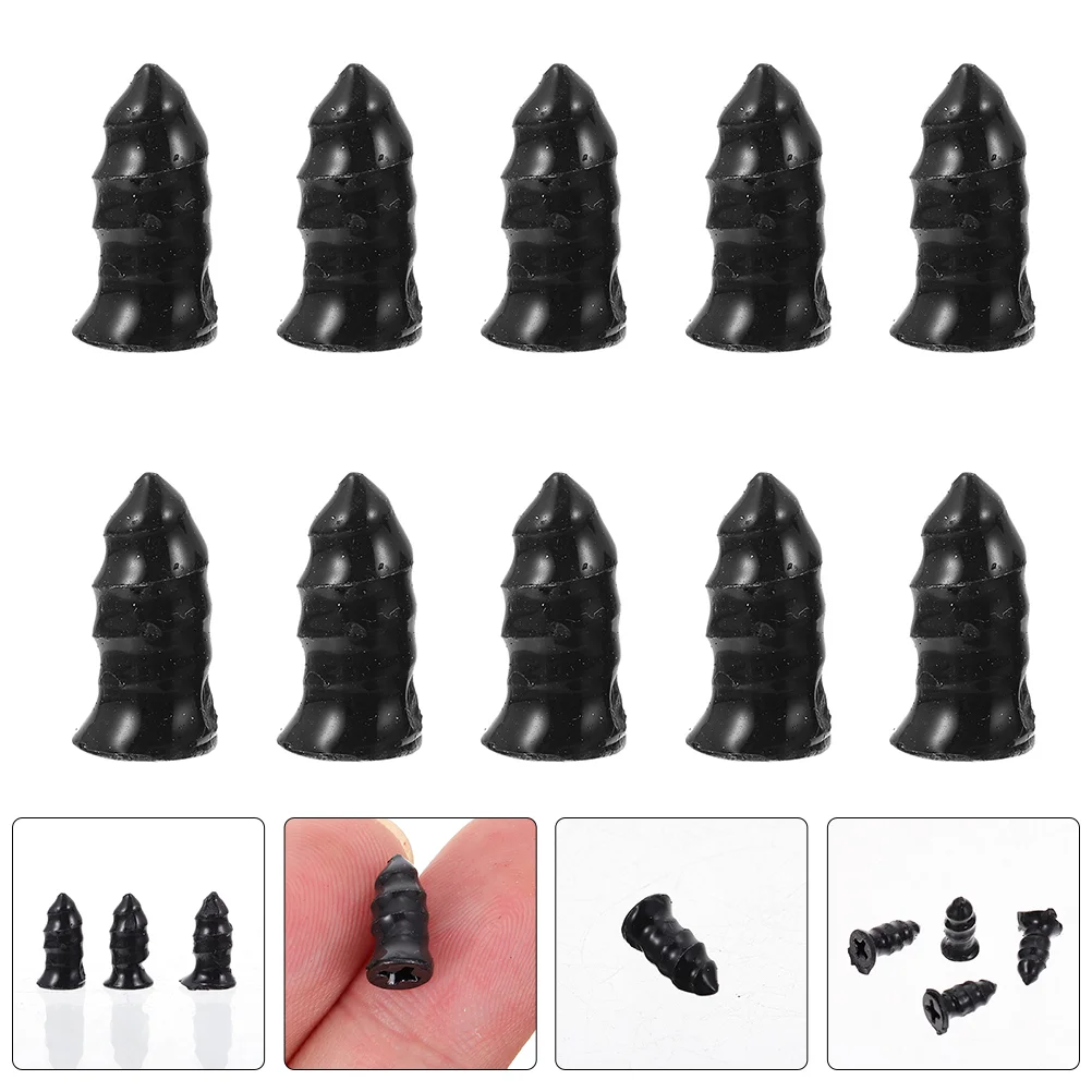 

20 Pcs Para Bike Accesories Tire Sealant Anti-skid Car Screws Pedal Anti- Tires Accessories Repair Kit Nails Black Studs