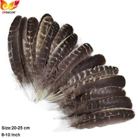 natural turkey feathers size 20 25cm 8 10 inch use home decoration and craft products