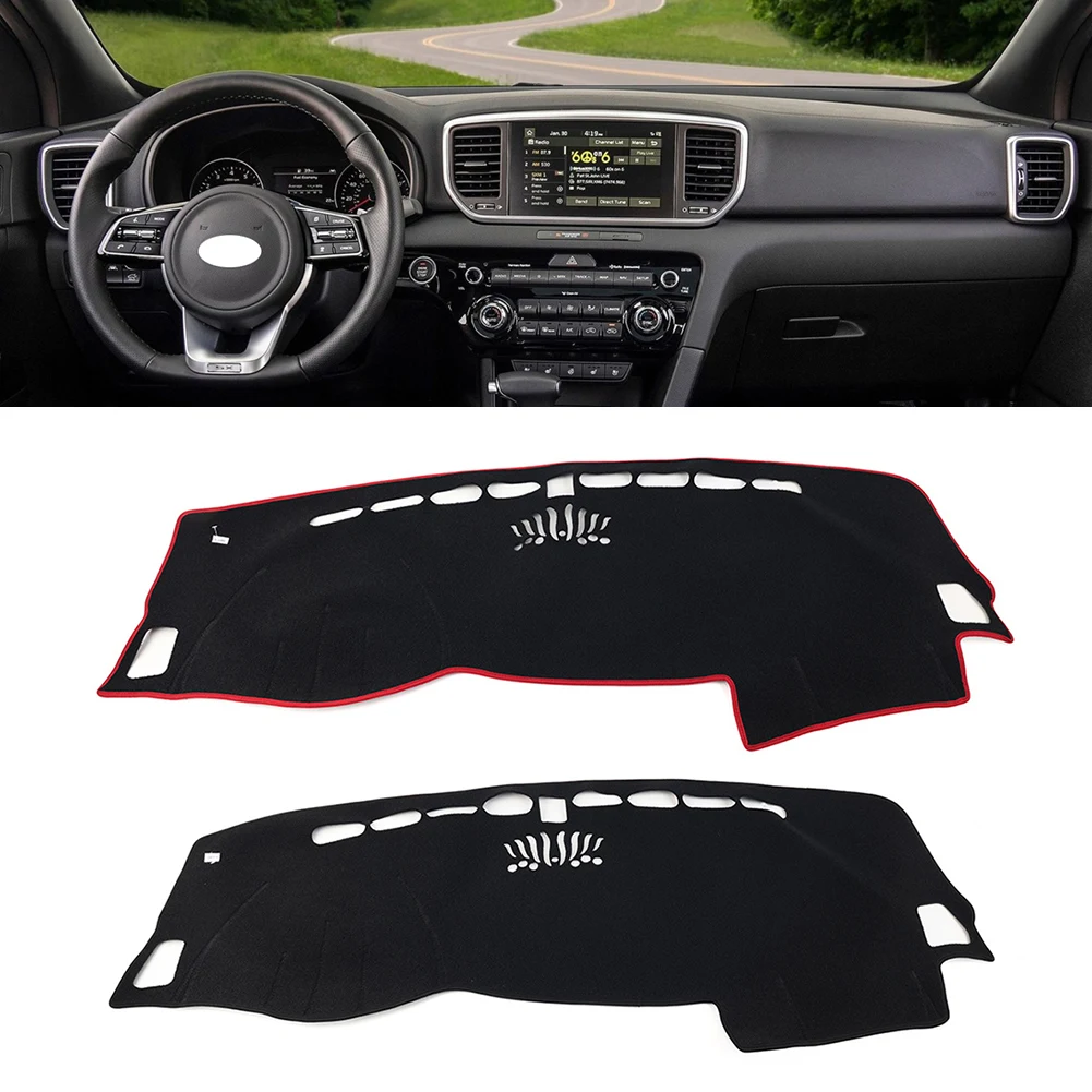 Внутренняя приборная панель автомобиля с левым рулем солнцезащитный коврик для