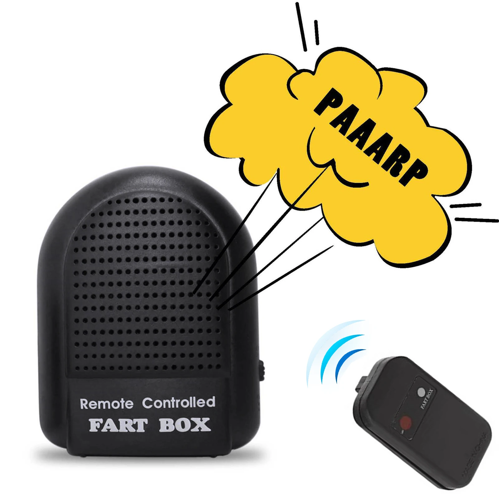 1PC Funny Tricky Toys Remote Control Fart Box Electronic Simulated Farting Sounds Bombs Bags Farting Machine Party Prank Toys