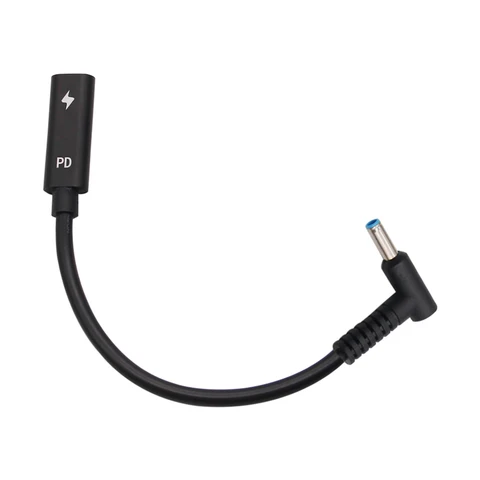 WYMECT Кабель-переходник USB Type C на 4.5*3.0мм для HP