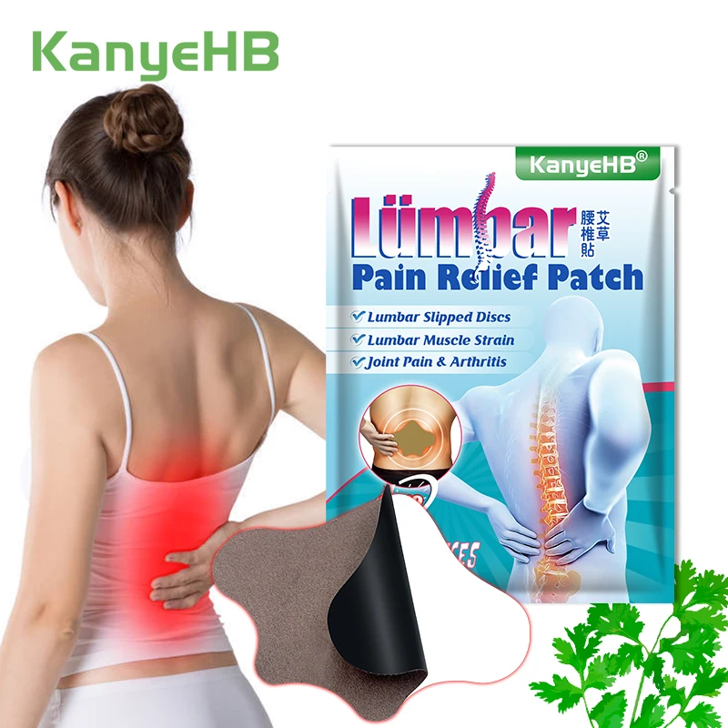 

12Pcs=1Bag Lumbar Spine Pain Relief Patch Relief Aches Swell Inflammations Health Care Back Knee Neck Herbal Medical Patch W016