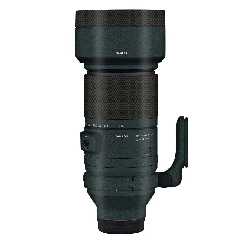 Наклейка на объектив Tamron 150-500 мм F5-6 7 Di III VC VXD (для крепления SONY)