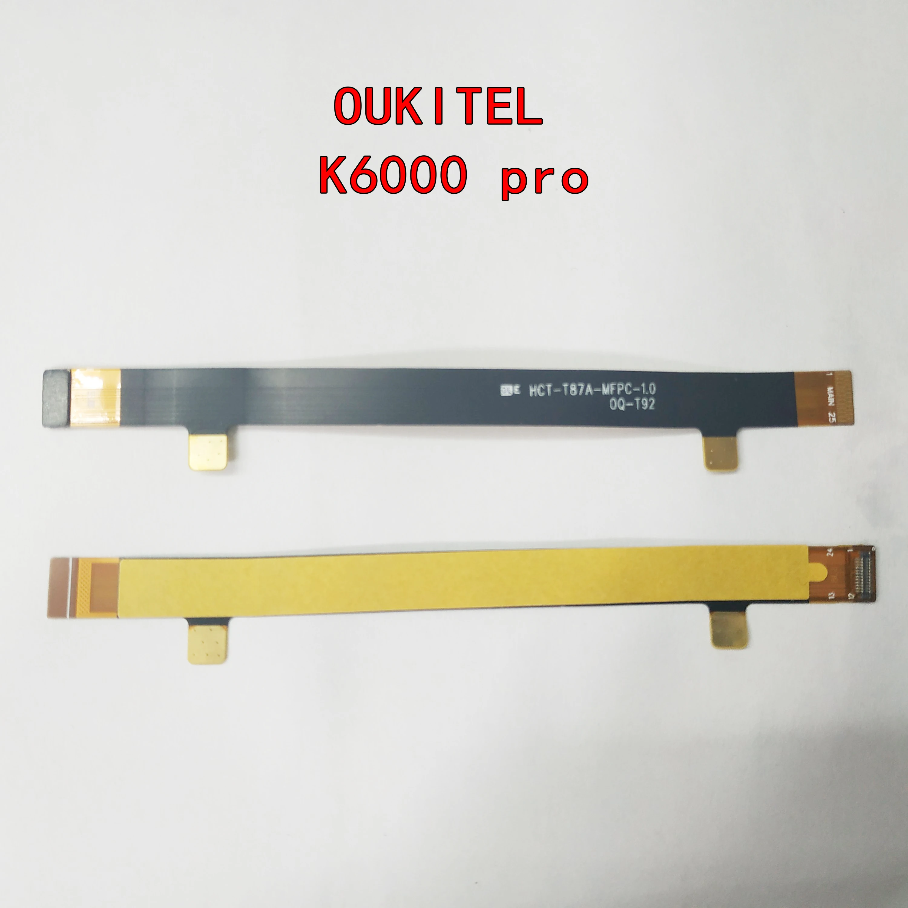 Материнская плата ЖК гибкий кабель для Oukitel K6000 Pro K6000 FPC материнская плата гибкий резиновый кабель запасные части для ремонта