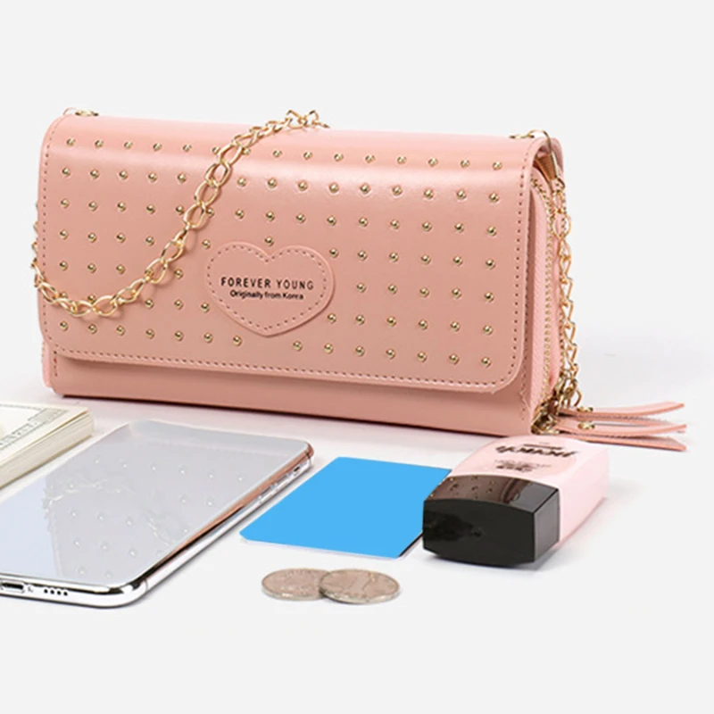 

Модные женские Сумки из искусственной кожи, мини-сумка-мессенджер, женский кошелек, сумка для телефона для девушек, маленькая сумка через пл...