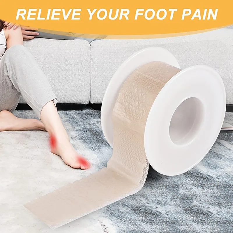 

1M Women Silicone Gel Heel Cushion Protector Foot Feet Care Shoe Insert Pad Insole Sticker Useful Heel Protector Cushion Tapes