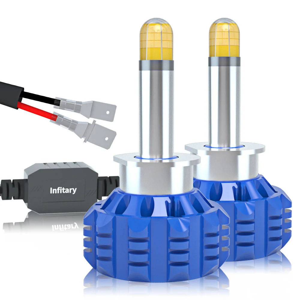 

2Pcs 30000LM Super Bright H11 H8 H9 9005 HB3 LED Canbus No Error 360 Headlight Bulb Auto Lamp 9012 HIR2 LED Head Lights